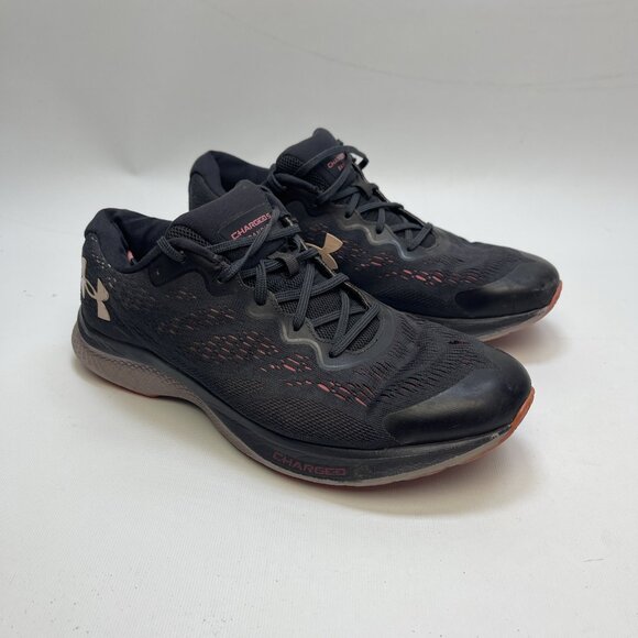 Under Armour Shoes Charged Bandit 5 Athletic Running Sneakers Womens Size 9.5 US - Picture 1 of 15